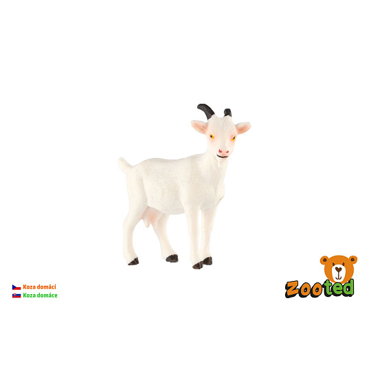 Koza domácí zooted plast 8cm 