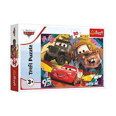 Trefl Puzzle Cars 3/Rychlá auta 27x20cm 30 dílků v krabičce 21x14x4cm Trefl Puzzle Cars 3/Rychlá auta 27x20cm 30 dílků v krabičce 21x14x4cm