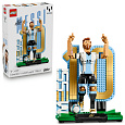LEGO Editions 43015 Lionel Messi – Fotbalová legenda
