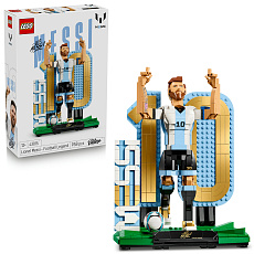 LEGO Editions 43015 Lionel Messi – Fotbalová legenda