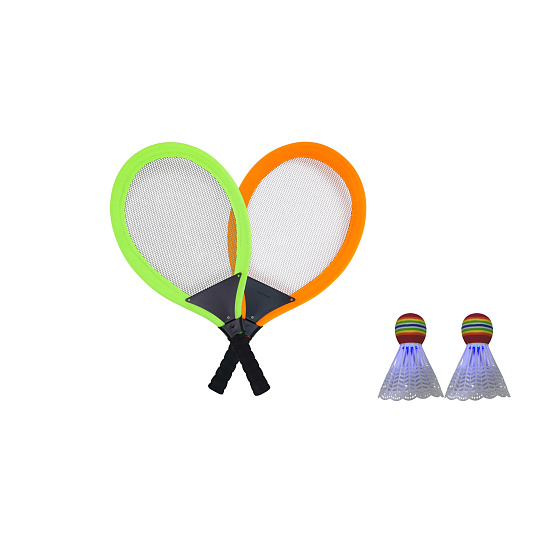 SPORTO Badminton se svítícím košíčkem