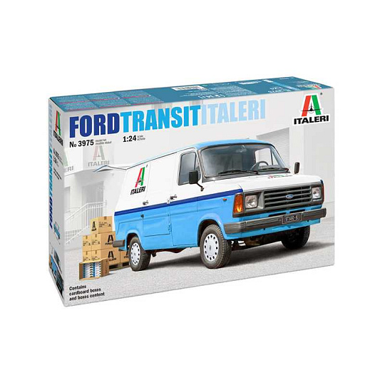 Italeri Model Kit auto 3975 - Ford Tranzit "Italeri" (1:24)