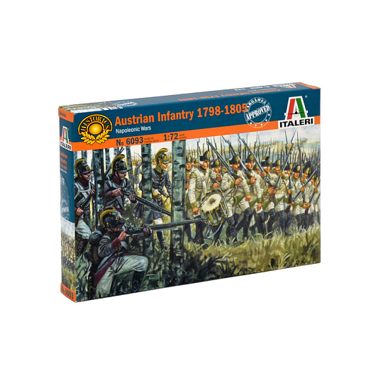Italeri Model Kit figurky 6093 - AUSTRIAN INFANTRY 1798-1805 (NAP.WARS) (1:72) Italeri Model Kit figurky 6093 - AUSTRIAN INFANTRY 1798-1805 (NAP.WARS) (1:72)