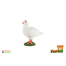 Holub domácí zooted 6cm 