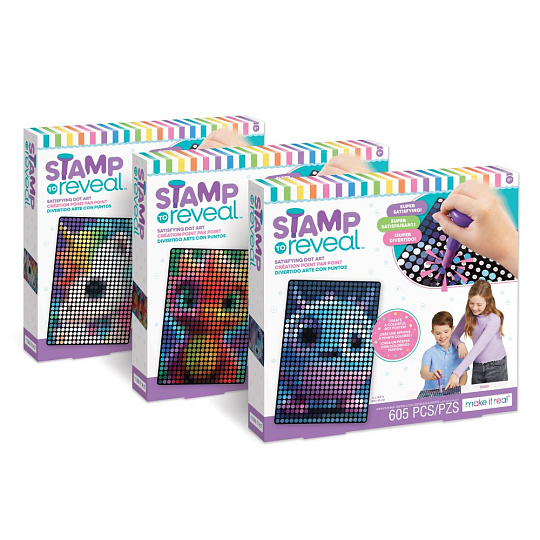 Make it Real Stamp to Reveal asst. Make it Real Stamp to Reveal asst.
