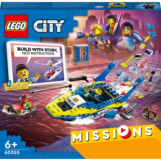 LEGO City 60355 Mise detektiva pobřežní stráže