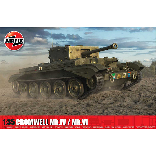 Airfix Classic Kit military A1384 - Cruiser Mk.VIII A27M Cromwell Mk.IV / Mk.VI (1:35) Airfix Classic Kit military A1384 - Cruiser Mk.VIII A27M Cromwell Mk.IV / Mk.VI (1:35)