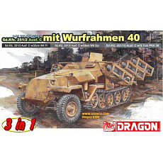 Dragon Model Kit military 6284 - Sd.Kfz.251 Ausf.C mit WURFRAHMEN 40 (1:35)