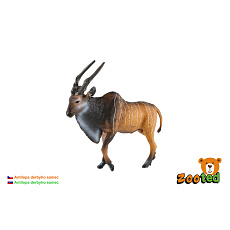 Antilopa Derbyho samec zooted plast 14cm 