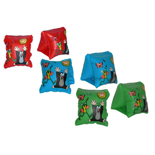 Wiky Rukávky Krtek nafukovací 23x15cm asst 3 barvy, 3-6 let