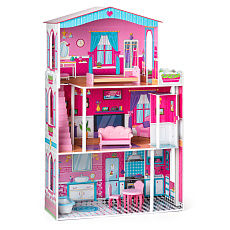 Woody Barevný domeček "Mirabella" s výtahem