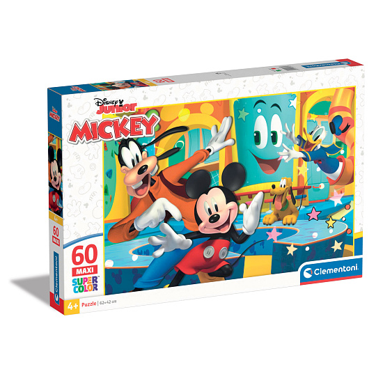 Clementoni Puzzle 60 dílků MAXI - Disney Mickey Clementoni Puzzle 60 dílků MAXI - Disney Mickey