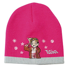 licence only Zimní čepice růžová "Witch"