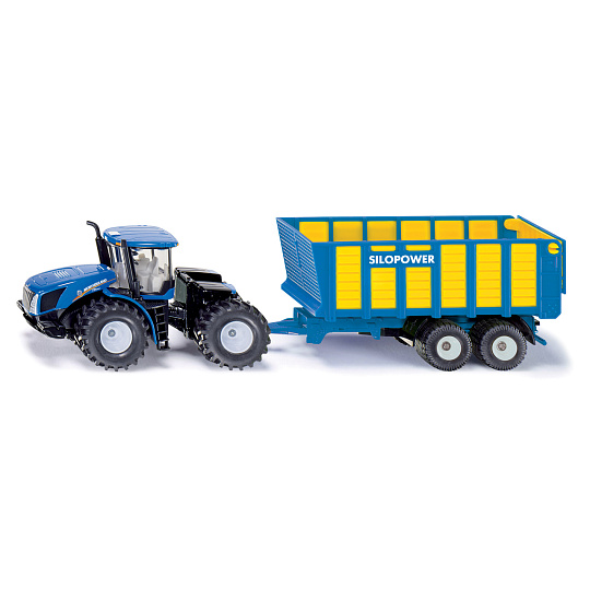 SIKU Farmer - Traktor New Holland s přívěsem Joskin, 1:50 SIKU Farmer - Traktor New Holland s přívěsem Joskin, 1:50