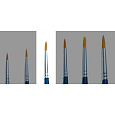 Italeri Brush Synthetic Round - SINGLE PACK 52203 - kulatý syntetický štětec (velikost 0)
