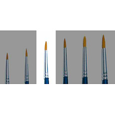 Italeri Brush Synthetic Round - SINGLE PACK 52203 - kulatý syntetický štětec (velikost 0)