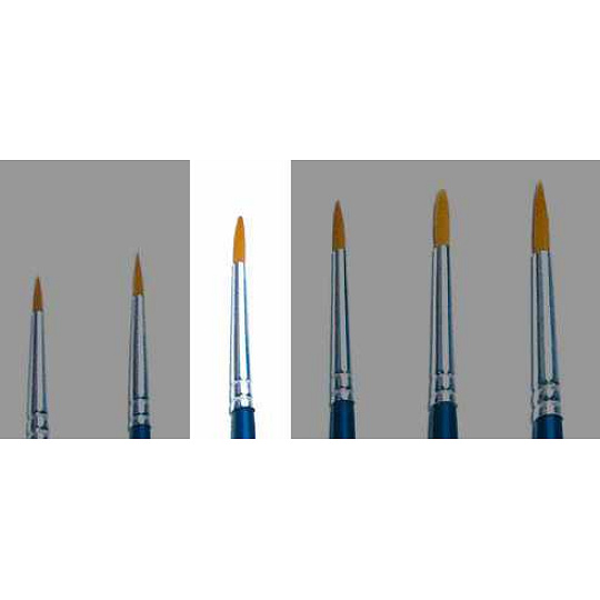 Italeri Brush Synthetic Round - SINGLE PACK 52203 - kulatý syntetický štětec (velikost 0)