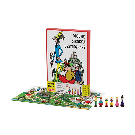 Dlouhý, Široký a Bystrozraký společenská hra