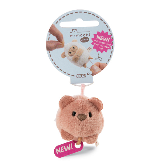 NICI přívěsek MyMochi Medvídek Nomo 5cm, ležící