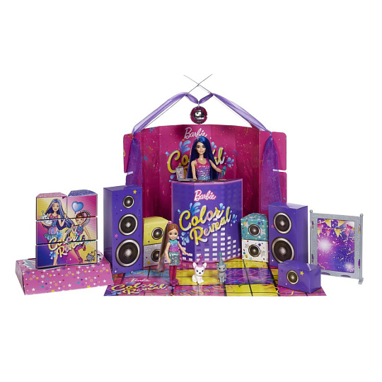 Mattel Barbie COLOR REVEAL VÁNOČNÍ HERNÍ SET