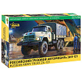 Zvezda Model Kit military 3706 - Soviet truck ZIL-131 (1:35)