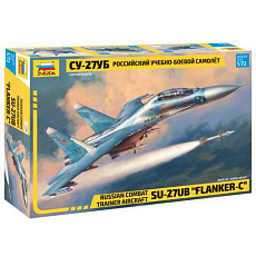 Zvezda Model Kit letadlo 7294 - Sukhoi SU-27 UB "Flanker-C" (1:72)