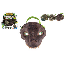 Teddies Maska dinosaurus gumová 15x18cm mix druhů