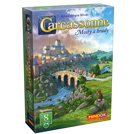 Mindok Carcassonne rozšíření 8: Mosty a hrady (2025)
