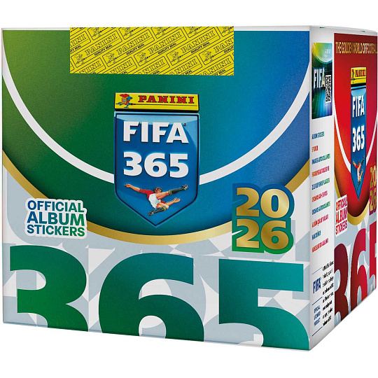 PANINI FIFA 365 2025/2026 - samolepky - BOX (36 ks)