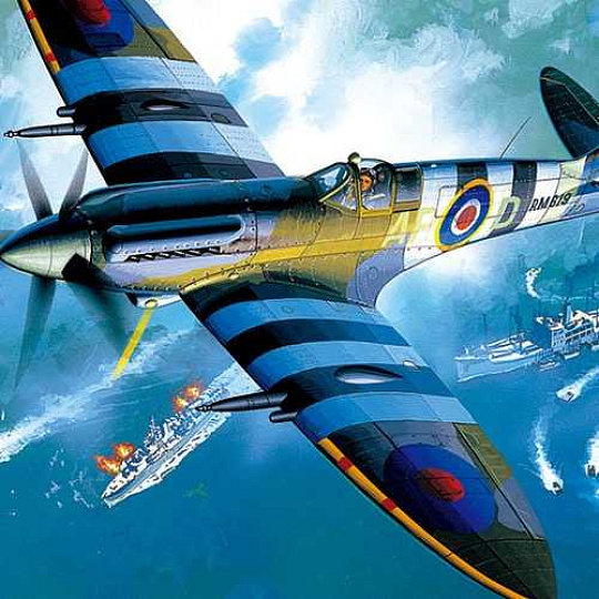 Academy Model Kit letadlo 12274 - SPITFIRE MK.XIV-C (1:48)