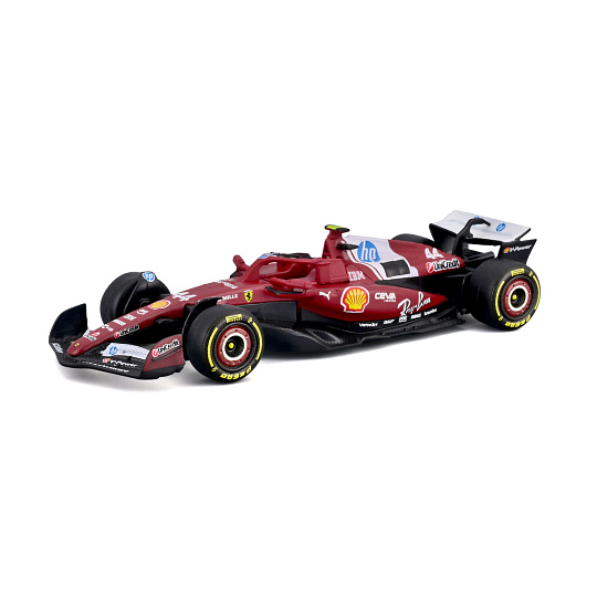 Bburago – FORMULA RACING Ferrari SF-25 (2025), #44 Lewis Hamilton, blistr, 1:64 Bburago – FORMULA RACING Ferrari SF-25 (2025), #44 Lewis Hamilton, blistr, 1:64