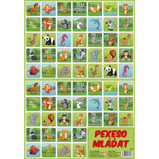 Rappa Pexeso Mláďata Rappa Pexeso Mláďata