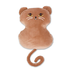 Sleepwell KOČKA VELKÉ OČI hnědá 35 cm