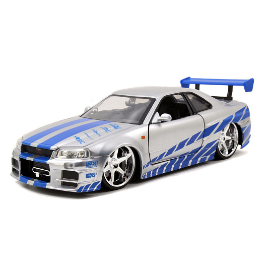 Jada Rychle a zběsile auto 2002 Nissan Skyline 1:24
