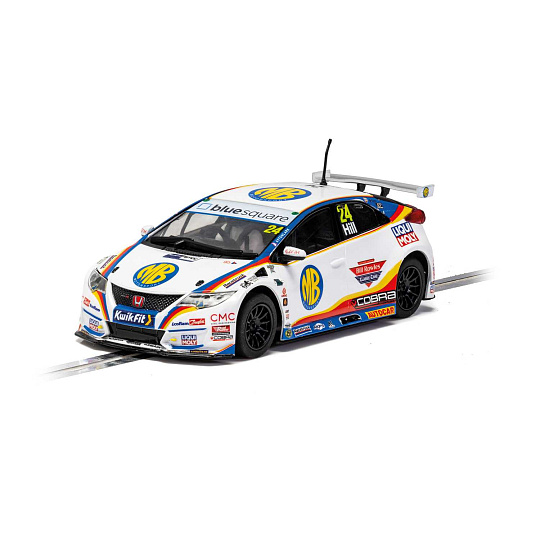 Scalextric Autíčko Touring SCALEXTRIC C4210 - Honda Civic Type-R NGTC - Jake Hill 2020 (1:32)