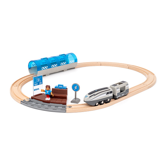 Brio Vlaková sada s turbo vlakem