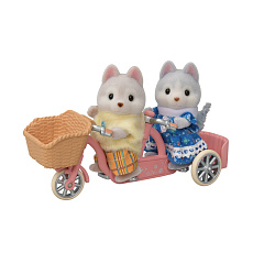 Sylvanian Families 5637 Tandemové kolo pro Husky sourozence Sylvanian Families 5637 Tandemové kolo pro Husky sourozence