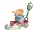 Rappa Androni RECYKLACE PASTEL Sada na písek oceán s vozíkem