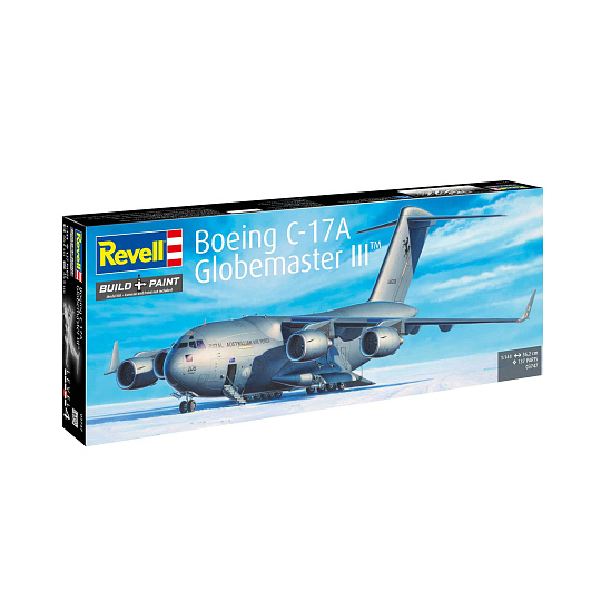 Revell Plastic ModelKit letadlo 03747 - Boeing C-17A Globemaster III (1:144)