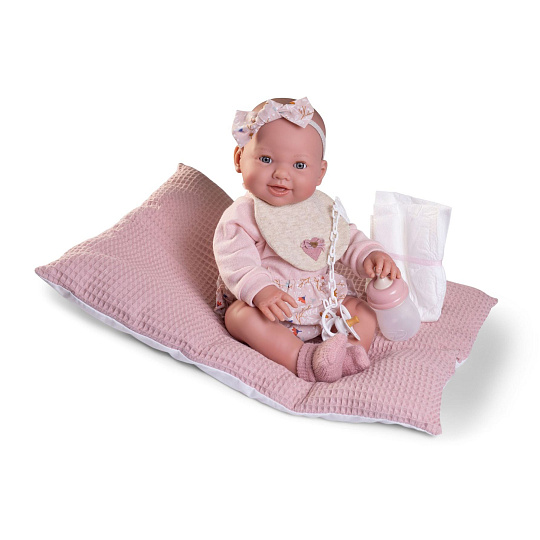 Rappa Antonio Juan 50414  MIA - mrkací a čůrající  miminko s celovinylovým tělem - 42 cm