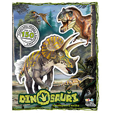 Jiri Models Knížka samolepková Dinosauři