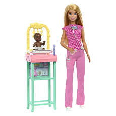 Mattel Barbie HERNÍ SET POVOLÁNÍ - PEDIATRIČKA Mattel Barbie HERNÍ SET POVOLÁNÍ - PEDIATRIČKA