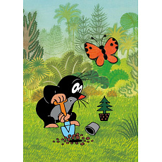 Dino dětské puzzle Minipuzzle Krteček    54D