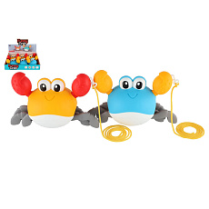 Teddies Krab lezoucí na natažení plast 20x12cm 2 barvy