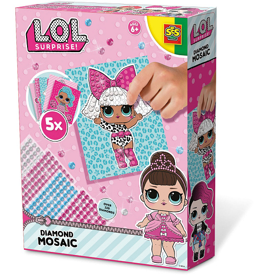 SES L.O.L. - mozaika s kamínky SES L.O.L. - mozaika s kamínky