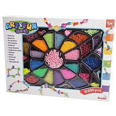 Simba A&F Dárková sada korálků, 10000 ks, vč. příslušenství Simba A&F Dárková sada korálků, 10000 ks, vč. příslušenství