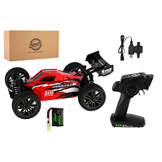 Auto RC Buggy Bonzai Jubatus terénní 30cm plast červené 2,4GHz na bat.+2xdob. pack v krab. 40x14x21 Auto RC Buggy Bonzai Jubatus terénní 30cm plast červené 2,4GHz na bat.+2xdob. pack v krab. 40x14x21