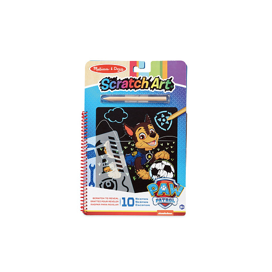 Lowlands Škrabací obrázky/blok Chase Paw Patrol/Tlapková patrola 10 listů 19x28cm Lowlands Škrabací obrázky/blok Chase Paw Patrol/Tlapková patrola 10 listů 19x28cm