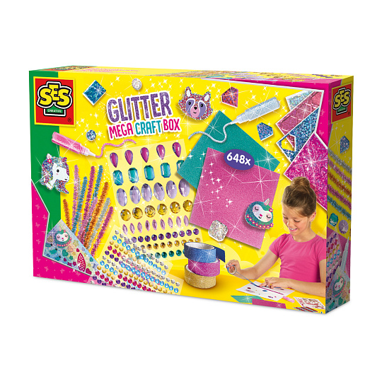 SES Mega box - Třpytivé tvoření