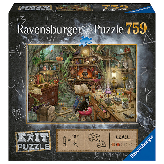 Ravensburger Exit Puzzle: Kouzelnická kuchyně 759 dílků Ravensburger Exit Puzzle: Kouzelnická kuchyně 759 dílků